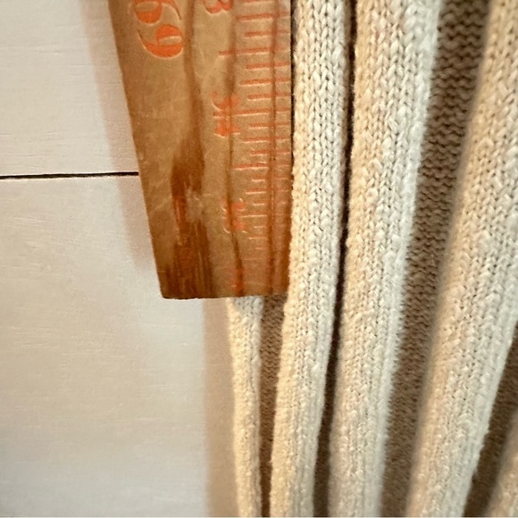 FREE PEOPLE L Wanda rib cowl neck woman Natural stretch oversized maxi dress - Picture 13 of 15